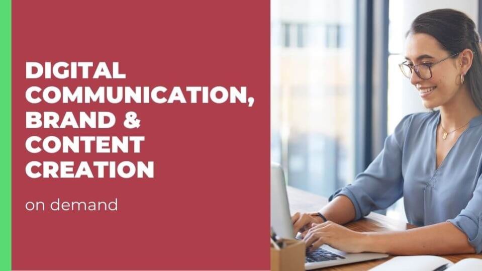 Master online Digital Communication Brand Content Creation