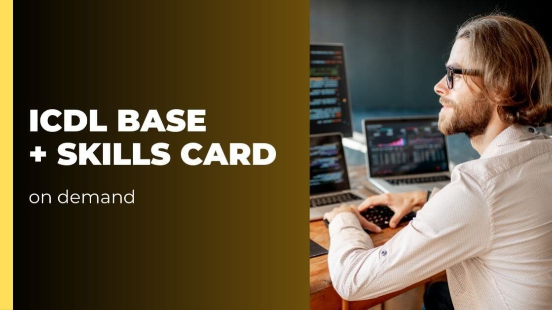 corso online ICDL base con skills card