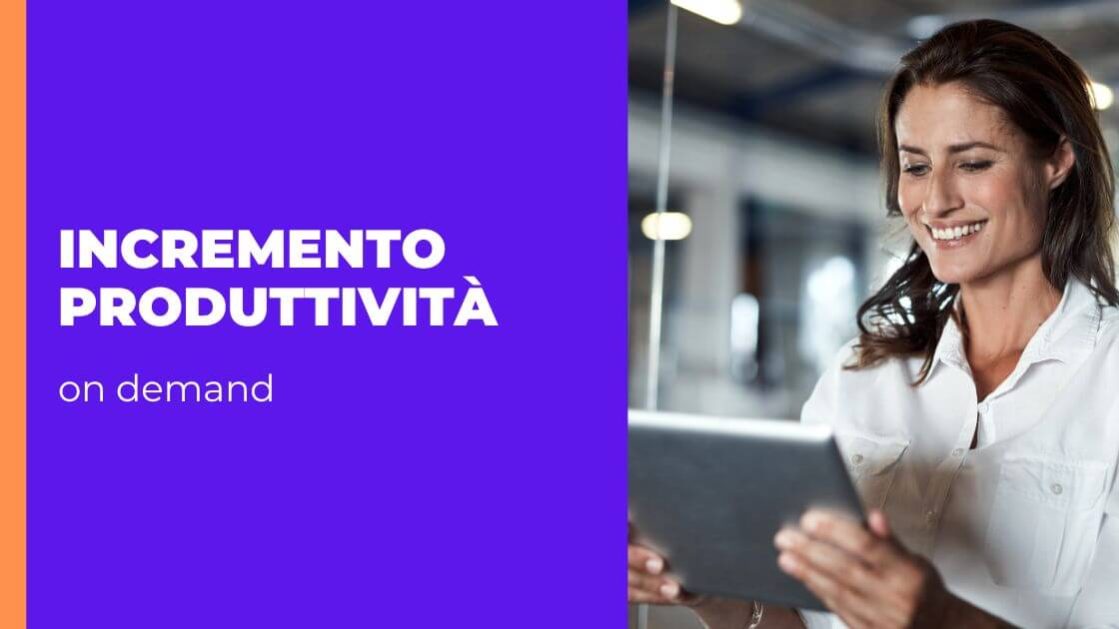 corso online Incremento produttivita