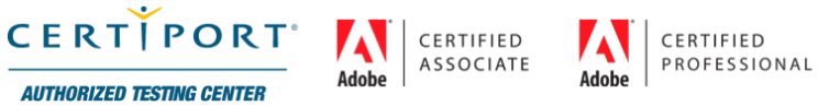 certiport testing center adobe