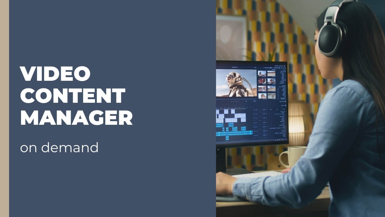 corso video content manager
